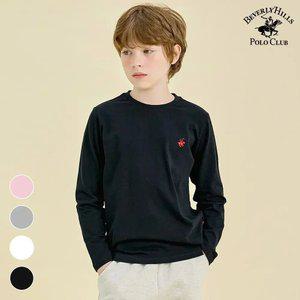 [폴로클럽] 로고자수긴팔티셔츠