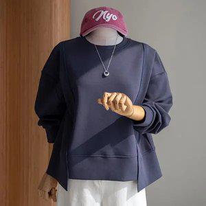 (안나앤플러스) A. 유니크 지퍼 맨투맨[티셔츠D0109N02] 빅사이즈