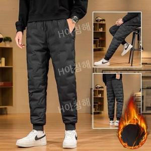 티류으스 해외겨울 신형 남성 동복 오리털 경량 패딩 다운팬츠 남성용 바지 덕다운 보