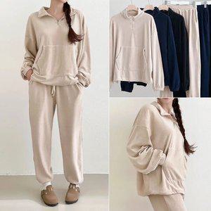 [남녀공용] 뽀글이 플리스 아노락/조거/세트 [택 1] 3color / 남녀공용 빅사이즈 제작