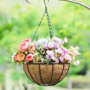 코코넛 행잉화분 커버 베란다 인테리어 화분걸이 공중식물 행잉걸이