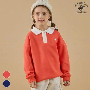 [폴로클럽] 오버핏버튼PK기모맨투맨