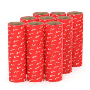 [리벤스] 빨간맛 돌돌이 사선컷팅 펫용 테이프크리너 리필 9입