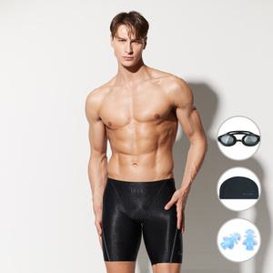 [4종세트] 베이직엘르 남성 5부 실내수영복 BEZ-V402K