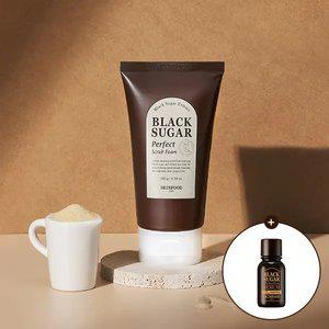 [스킨푸드][쿠폰가6,480원]블랙슈가 퍼펙트 스크럽 폼 180ml + (증정) 첫 세럼 더 에센