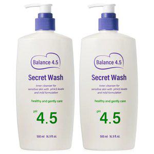 터치미 시크릿워시 저자극 여성청결제 대용량 500ml 2개