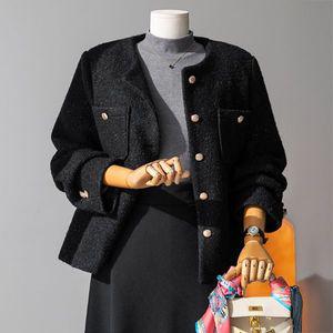 (안나앤플러스) 드셀 2온스 트위드 자켓[자켓DQC97] 빅사이즈