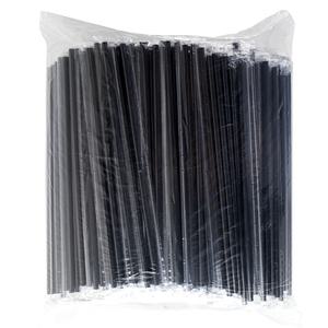 1SET 500개 7mmX29cm 1L 전용 빨대 개별포장