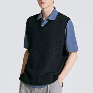 [스파오] 썸머 니트베스트 (SPKVC38M01-T)