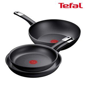 테팔 인덕션 퍼펙트 터치 3종(팬24+28+웍28)