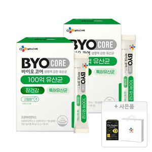 CJ바이오코어 건강한 생유산균 100억 30포, 2개 + 증정(닥터뉴트리 비타민D 맥스 2개월