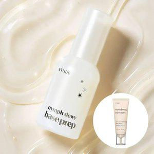 [찜 10%+묶음10%추가] 님프 듀이 베이스 프렙 [+ 순정 디렉터 톤업 선크림 본품] /윤결