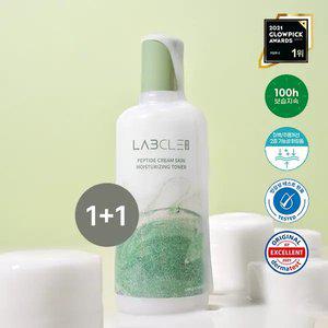 [1+1] 현대약품 랩클 대용량 펩타이드 크림스킨 모이스처라이징 토너 대용량 310ml (소