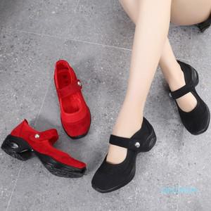 줌바댄스 에어로빅 운동화 매쉬 통기성 여름 라인댄스화 재즈화 여성 러닝화