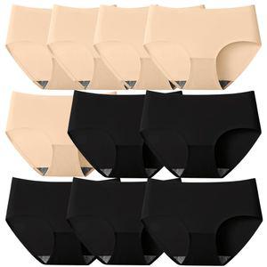 [BONITOA]10장세트 심리스 노라인 언더웨어 베이직 슬림핏 무봉제 여성팬티 여자속옷