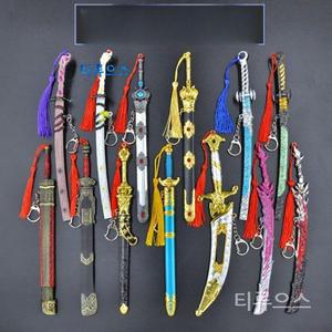 활 무기 모델 모형 공예 게임 주변 기기 풀 메탈 복제 홈 장식 검 티류으스