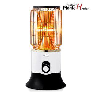 매직히터 사무실 작업실 업소용 원통형 전기히터 전기 난로 클랙식 온풍기 WH-1800HCF