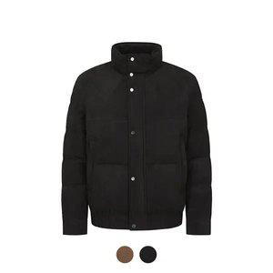 [앤드지] 구스다운 ECO 스웨이드 점퍼_BZD4JP1201