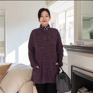 22FW18 / 차이나카라 반마이 튜닉 / 엄마옷 / 빅사이즈 / 할머니옷 / 실버다이아몬드