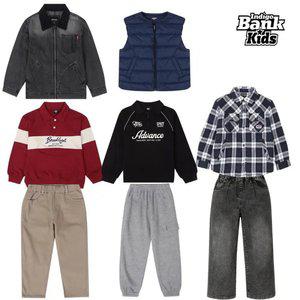 [카카오7%][인디고키즈] 지금가장 필요한 아이템 모음! 맨투맨/바지/점퍼 등! 최대~80