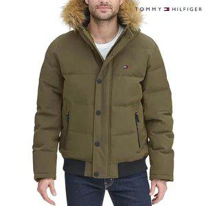 [타미힐피거] 퀼팅 스노클 봄버 재킷 (KJO0866A-K)