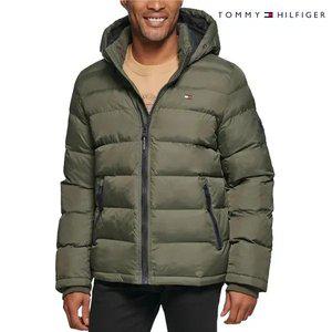 [타미힐피거] 퀼팅 후드 패딩 자켓 (KJO5082A-K)