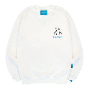 엘라모 기모M 라인베어 맨투맨 남녀공용 빅사이즈 S~4XL