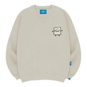 엘라모 기모M 큐티멜로우 맨투맨 남녀공용 빅사이즈 S~4XL