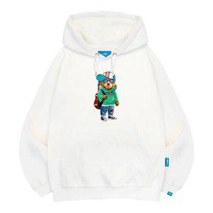 엘라모 기모H 큐티커플캣 후드티 남녀공용 빅사이즈 M~4XL