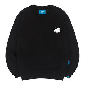 엘라모 기모M 쉐도우캣 맨투맨 남녀공용 빅사이즈 S~4XL