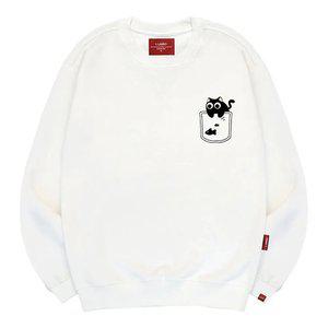 엘라모 3M 포켓-냥 맨투맨 남녀공용 빅사이즈 S~4XL