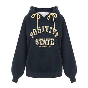 [샐리] 포인트스트링레터링후드티_I5C-CTS022