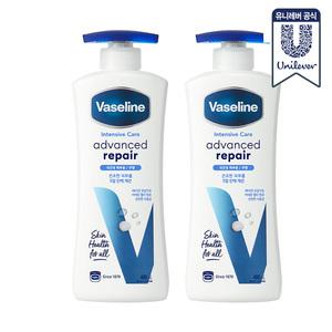 NEW 바세린 바디로션 어드밴스드 400ml 2개