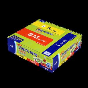 실속 믹스 지퍼백 혼합팩 200매(소60+중100+대40)