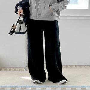 마니르 골지 니트 밴딩 팬츠 (4color)