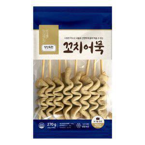 생선숙편 꼬치어묵 4팩+야채어묵바 2팩