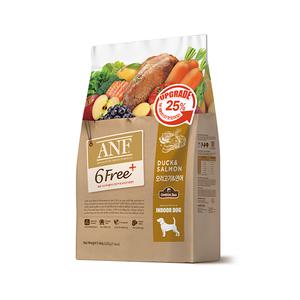 ANF 6free 플러스 인도어 강아지사료 오리고기 연어, 5.6kg, 1개