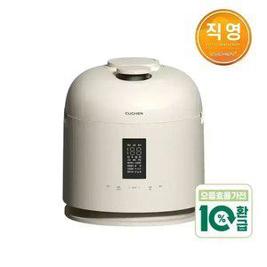 [구매사은품+포토리뷰행사] 쿠첸 123 6인용 풀스테인리스 듀얼프레셔 IH압력밥솥 CRT-