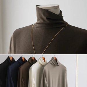 (안나앤모드) A. 히팅 기모 하이넥티[티셔츠C01107P01]