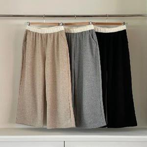 듀오브 배색 트레이닝 밴딩 팬츠 (3color)