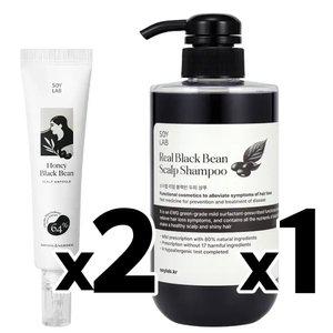 앰플2 + 샴푸1 [소이랩] 소이랩 허니블랙빈 두피앰플2 + 탈모샴푸1