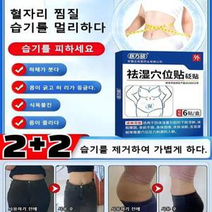 2+2/4+4 한방 속효 디톡스 혈자리 패치 습기 제거 복부다이어트 패치 뱃살 관리 패치