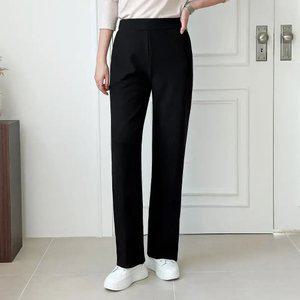 [ 3만장신화] 가을 사방스판 일자바지 여성 데일리 허리밴딩 팬츠 A+Simple