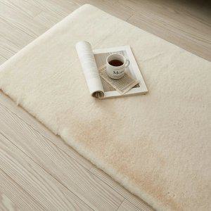 이솔홈 구름 밍크 모피 카펫 원형 사각 물결 극세사 러그 매트 털빠짐방지