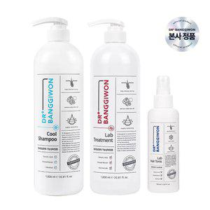 [닥터방기원] 쿨 탈모샴푸 1L+랩 트리트먼트 1L+랩 헤어토닉 150ml