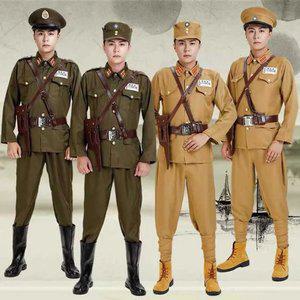 인민군복 연극 드라마 촬영 전투복 의상 코스프레