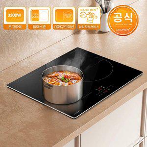 결제가 24만원!! 쿠첸 3구 인덕션 전기레인지 플렉스존 1구 최대출력 3300W CEO-V4IF3