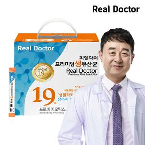 [리얼닥터] 프리미엄 생유산균19 단케이스 (180포/6개월분) / 포스트바이오틱스 아연