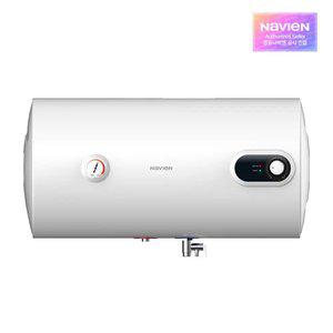 경동나비엔 스테인리스 전기 온수기 50L 하향식 벽걸이 가로형 ESW560-50WH