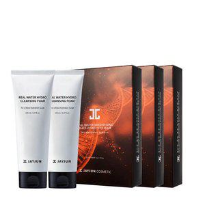 블랙 물광 하이드로 1step 마스크 30매 + 리얼 워터 하이드로 클렌징 폼 150ml 2개